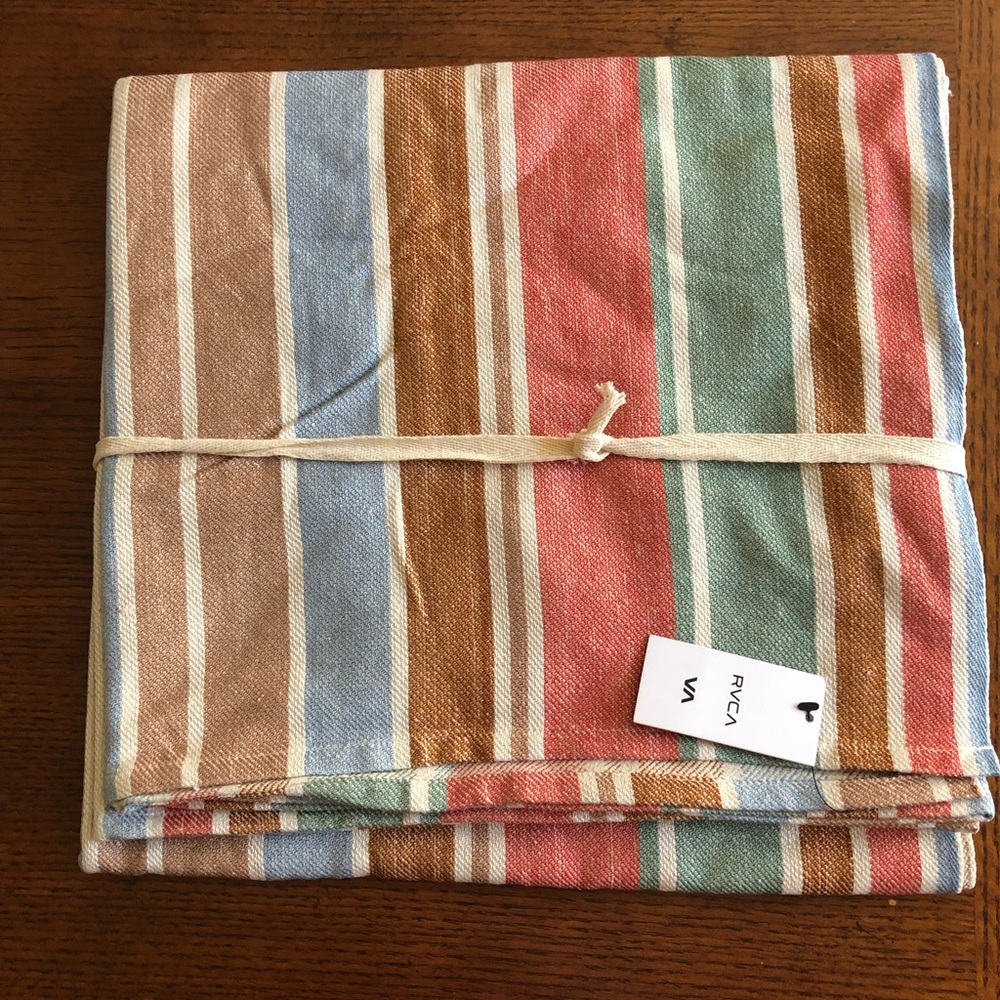 RVCA Beach Blanket. NWT